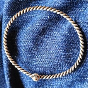 James Avery Silver Twist Bracelet